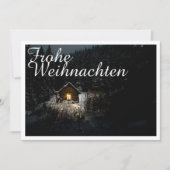 Weihnachtsgrüße mit Hexenhaus (Voorkant)