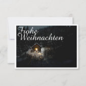 Weihnachtsgrüße mit Hexenhaus (Voorkant)