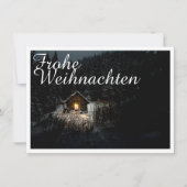 Weihnachtsgrüße mit Hexenhaus (Voorkant)
