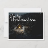 Weihnachtsgrüße mit Hexenhaus (Voorkant)