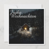Weihnachtsgrüße mit Hexenhaus (Voorkant)