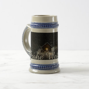 Weihnachtsgrüße mit Hexenhaus Bierpul