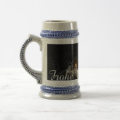 Weihnachtsgrüße mit Hexenhaus Bierpul (Links)