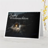 Weihnachtsgrüße mit Hexenhaus Kaart