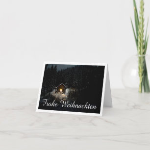 Weihnachtsgrüße mit Hexenhaus Kaart