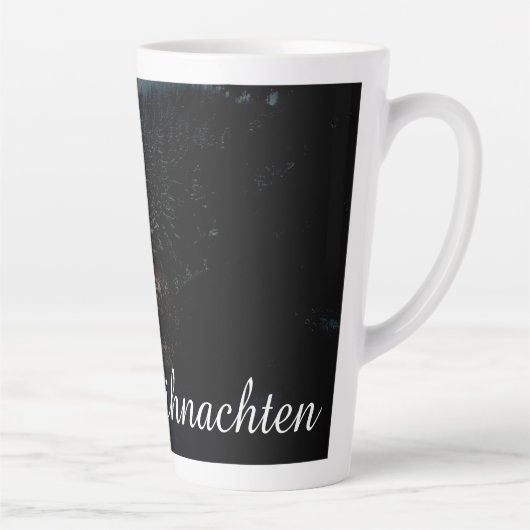 Weihnachtsgrüße mit Hexenhaus Latte Mok (Rechts)