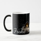 Weihnachtsgrüße mit Hexenhaus Magische Mok (Links)