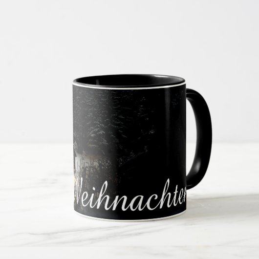 Weihnachtsgrüße mit Hexenhaus Mok (Voorkant rechts)