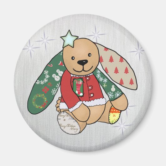 Weihnachtshase Magneet (Voorkant)
