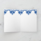 Weihnachtskaninchen , Fröhliche Weihnachten! Feestdagen Kaart (Binnen)