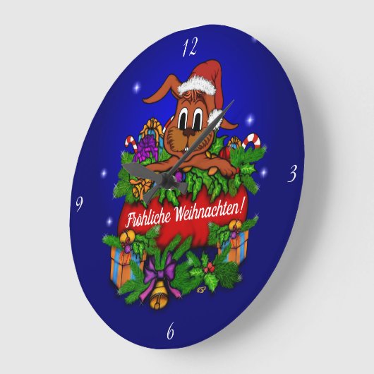 Weihnachtskaninchen , Fröhliche Weihnachten! Grote Klok (Hoek)