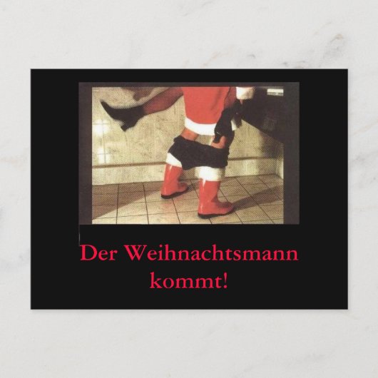Weihnachtskarte Briefkaart (Voorkant)