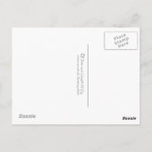 Weihnachtskarte Briefkaart (Achterkant)