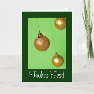 Weihnachtskarte Feestdagen Kaart