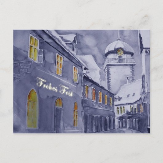 Weihnachtskarte Leoben Briefkaart (Voorkant)