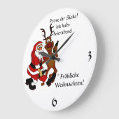 Weihnachtsmann mit Elch - Prost ihr Säcke! Grote Klok (Hoek)