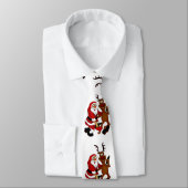 Weihnachtsmann mit Elch Stropdas (Gebonden)