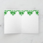 Weihnachtsmann mit Kaninchen Fox und Eichhörnchen Feestdagen Kaart (Binnen)