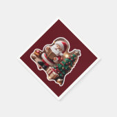 Weihnachtsmann mit Tannenbaum in 3D - Servet (Hoek)