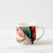 Weihnachtsmann Papai Noel Baba Sint Nicolaas Kris Espresso Kop (Rechts)