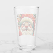 Weihnachtsmann Papai Noel Baba Sint Nicolaas Kris Glas (Achterkant)