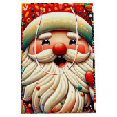 Weihnachtsmann Papai Noel Baba Sint Nicolaas Kris Medium Cadeauzakje (Voorkant)