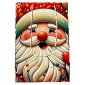 Weihnachtsmann Papai Noel Baba Sint Nicolaas Kris Medium Cadeauzakje (Achterkant)