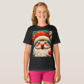 Weihnachtsmann Papai Noel Baba Sint Nicolaas Kris T-shirt (Voorkant volledig)