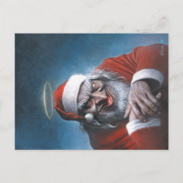 Weihnachtsmann Santa Claus door Sebastian Krüger Briefkaart