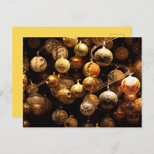 Weihnachtsmarkt Briefkaart (Voorkant / Achterkant)