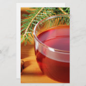 Weihnachtsmotiv Briefpapier (Voorkant / Achterkant)