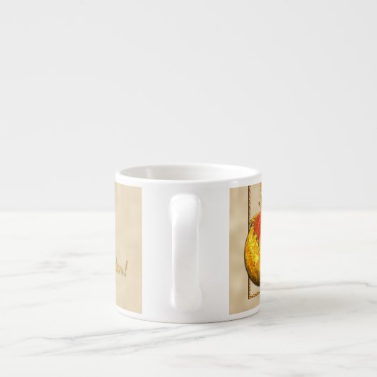 Weihnachtsmotiv Espresso Kop (Achterkant)