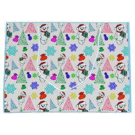 Weihnachtsmotiv mit Bär Groot Cadeauzakje