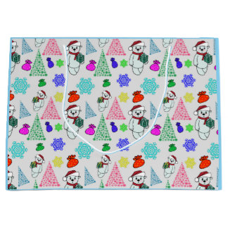 Weihnachtsmotiv mit Bär Groot Cadeauzakje