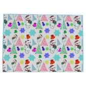 Weihnachtsmotiv mit Bär Groot Cadeauzakje (Achterkant)