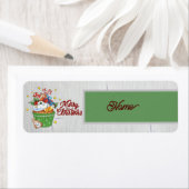 Weihnachtsmuffin Etiket (Insitu)