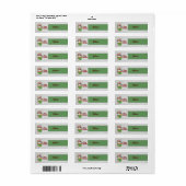 Weihnachtsmuffin Etiket (Full Sheet)