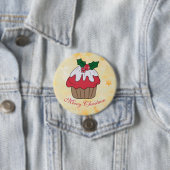 Weihnachtsmuffin Ronde Button 7,6 Cm (In situ)