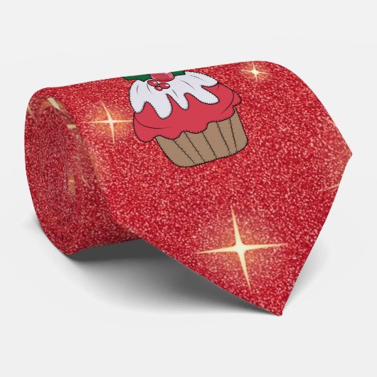 Weihnachtsmuffin Stropdas (Opgerold)