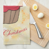 Weihnachtsmuffin Theedoek (Quarter Fold)
