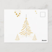 WEIHNACHTSPOSTKARTE BRIEFKAART (Achterkant)