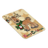Weihnachtsren mit Sternen Magneet (Rechterzijde)