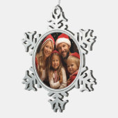 Weihnachtsschmuck Tin Sneeuwvlok Ornament (Rechts)
