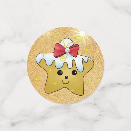 Weihnachtsstern Confetti (Kleine voorkant)