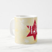 Weihnachtsstern  koffiemok (Voorkant links)