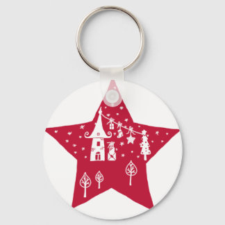 Weihnachtsstern Sleutelhanger