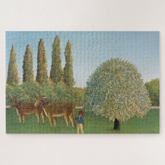 Weiland (De Weide), Henri Rousseau, 1910 Legpuzzel (Horizontaal)