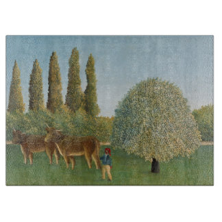 Weiland (De Weide), Henri Rousseau, 1910 Snijplank