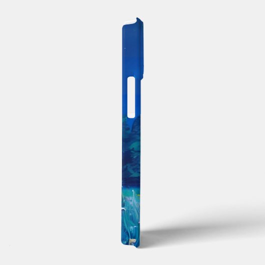 Weiland en Bos Onder een Volle Maan Case-Mate iPhone Case (Achterkant / Rechts)