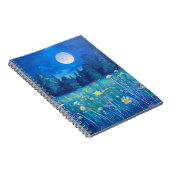 Weiland en Bos Onder een Volle Maan Notitieboek (Rechterzijde)